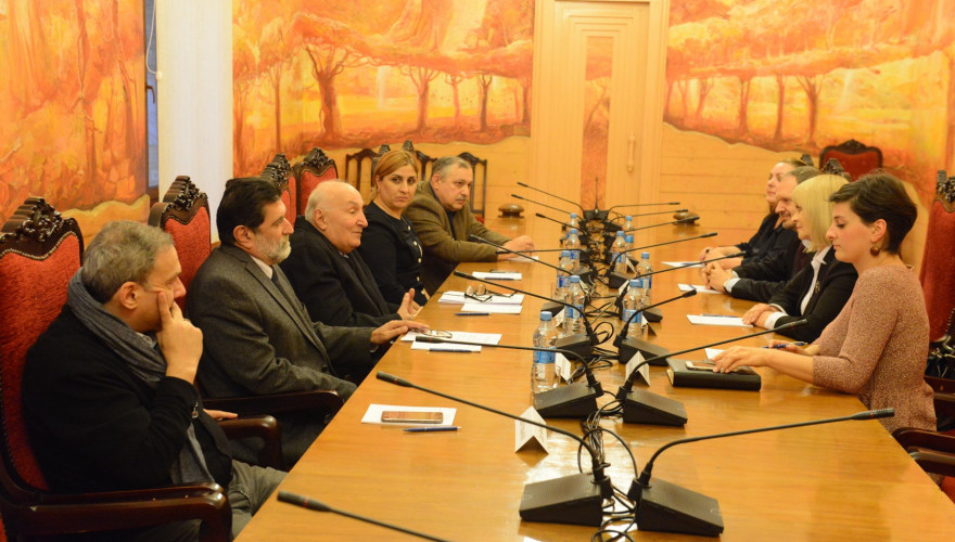 ივანე კიღურაძე ლიტვის რესპუბლიკის განათლების და მეცნიერების მინისტრის მოადგილეს შეხვდა