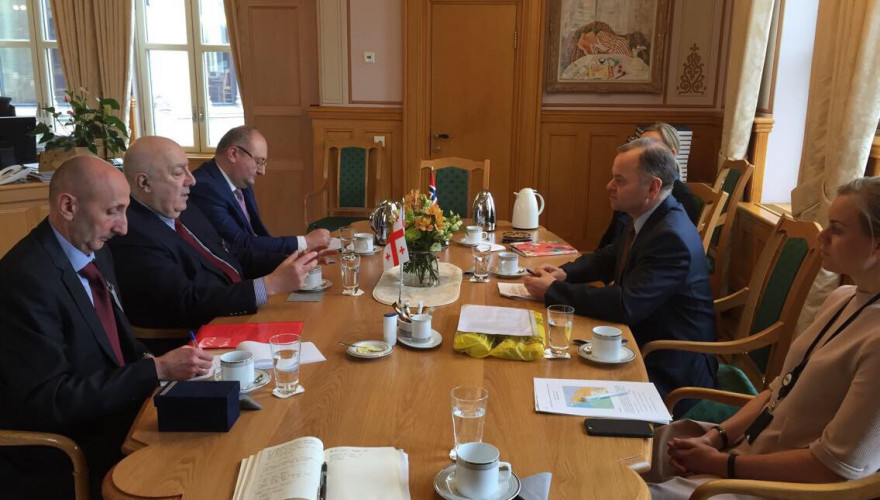 The working visit of Tedo Japaridze to Norway