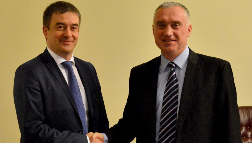 The meeting of Zviad Dzidziguri with the Head of the CoE Georgia Office