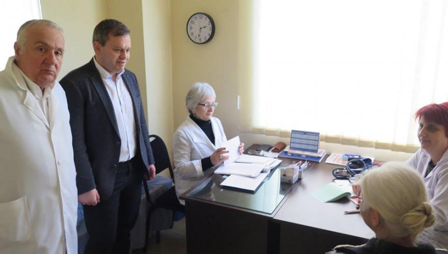 Irakli Abuseridze initiated the free medical examinations for socially vulnerable women and women with many children