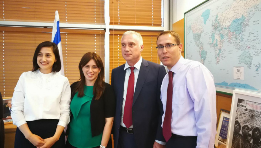 The official visit of Nino Goguadze and Zviad Dzidziguri to Israel