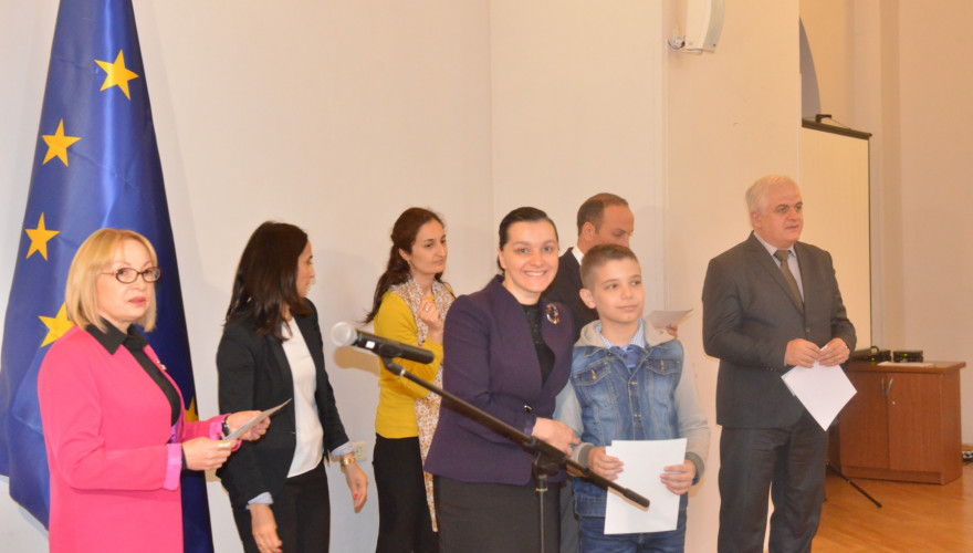 Mariam Jashi, Genadi Margvelashvili and Levan Gogichaishvili awarded the winners