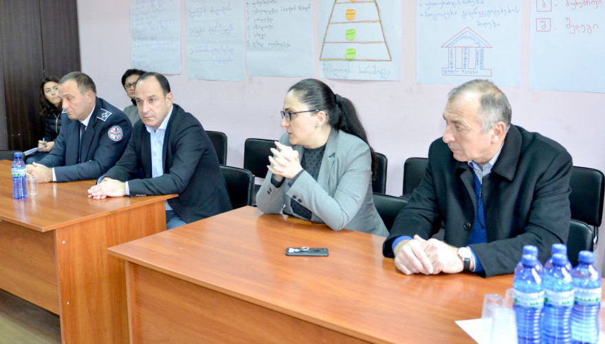 სოფო კილაძე და ლევან ბეჟანიძე არასრულწლოვანთა სარეაბილიტაციო დაწესებულებაში მყოფ მსჯავრდებულებს შეხვდენ