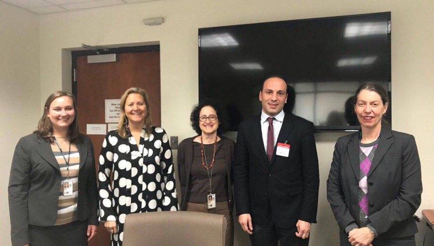 The meetings of Levan Gogichaishvili in the US Department of State