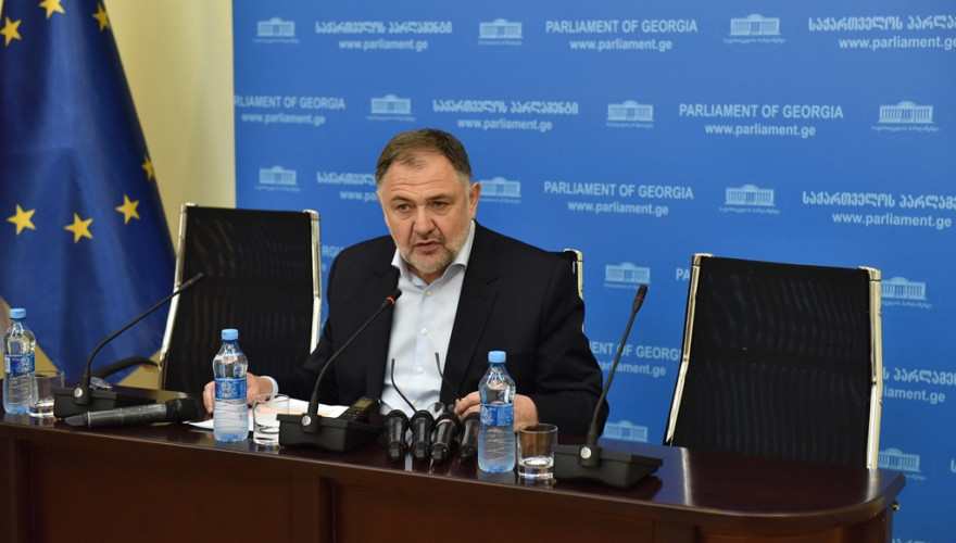 The briefing by the Chair of the Faction “Georgian Dream – for Powerful Georgia”, Bidzina Gegidze