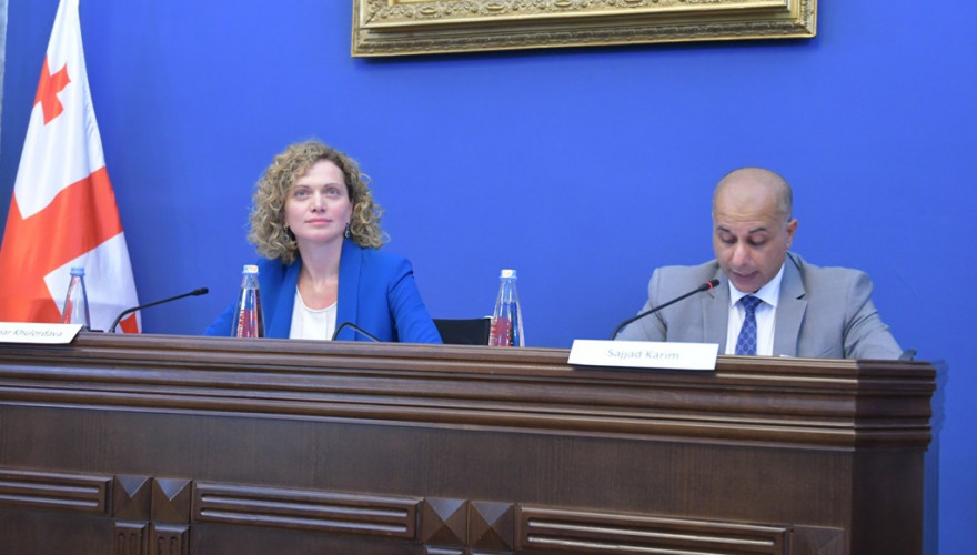 The 7th EU-Georgia Parliamentary Association Committee sitting open in the Parliament