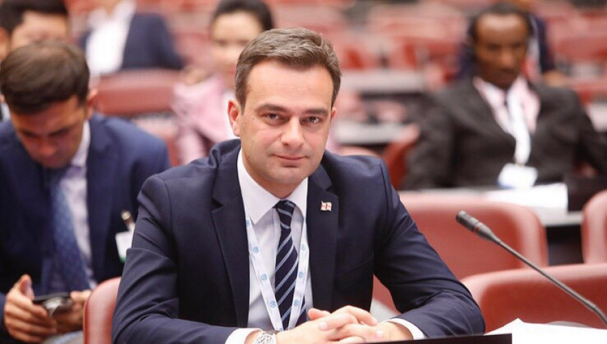 გიორგი ხატიძე ახალგაზრდა პარლამენტართა ფორუმზე სიტყვით გამოვიდა