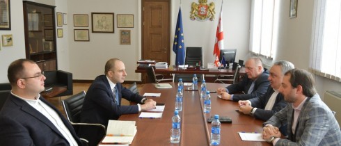 ზვიად კვაჭანტირაძე საგარეო საქმეთა მინისტრის მოადგილეს შეხვდა
