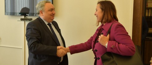 ზვიად კვაჭანტირაძე მიგრაციის საერთაშორისო ორგანიზაციის (IOM) საქართველოს მისიის ხელმძღვანელს შეხვდა