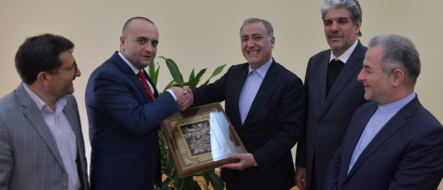შალვა კიკნაველიძე ირანის ისლამური რესპუბლიკის პარლამენტის საქართველოს საპარლამენტო მეგობრობის ჯგუფის დელეგაციას შეხვდა