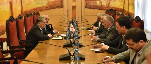 რომან კაკულია ირანის ისლამური რესპუბლიკის პარლამენტის საქართველოსთან მეგობრობის ჯგუფის წევრებს შეხვდა