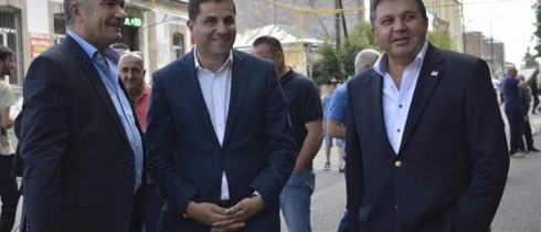 ენზელ მკოიანი ახალაქალაქის 955 წლისთავისადმი მიძღვნილ საზეიმო ღონისძიებას დაესწრო