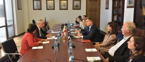 Meeting of Irakli Sesiashvili with Members of Lithuanian Sejm