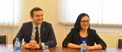 Meeting of Sofo Kiladze and Kakhaber Kuchava with Representatives of UK GGF