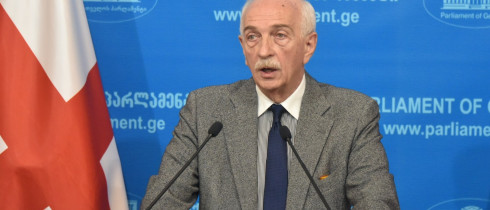 პარლამენტის წევრის, გია ჟორჟოლიანის ბრიფინგი
