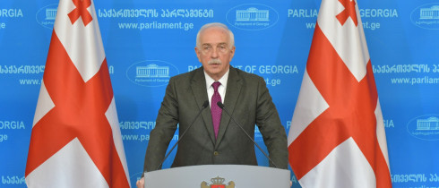 პარლამენტის წევრის გია ჟორჟოლიანის ბრიფინგი