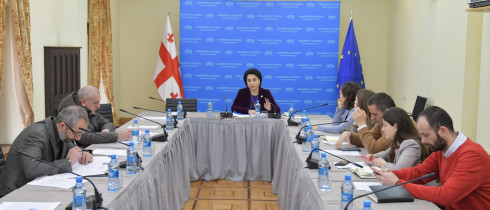ეკა ბესელიამ საკანონმდებლო ინიციატივა, მოსამართლეთა არჩევის პროცესში ცვლილებების შეტანის თაობაზე, პროფესიული წრეების წარმომადგენლებს გააცნო