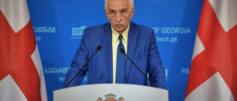 პარლამენტის წევრის გია ჟორჟოლიანის ბრიფინგი 