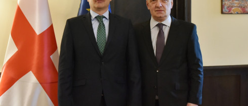 Meeting of George Volski with Head of CoE Office, Christian Urse