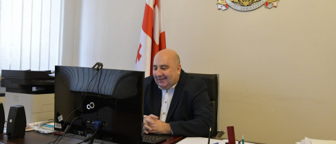 Ramaz Nikolaishvili Partaking in 55th Sitting of PABSEC Legal and Political Affairs Committee