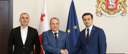 ლევან იოსელიანი ისრაელის ელჩს შეხვდა