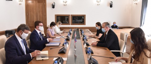 გიორგი ხელაშვილი ალეშ ხმელარს შეხვდა