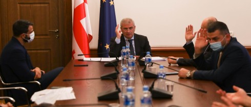 The Procedural Issues and Rules Committee discussed the termination of the credentials for Nino Latsabidze