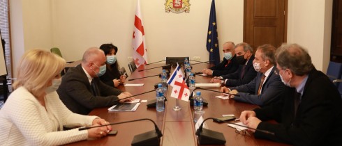 დიმიტრი ხუნდაძე ისრაელის ელჩს შეხვდა