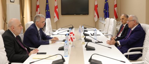 დავით სერგეენკო შავი ზღვის ეკონომიკური თანამშრომლობის საპარლამენტო ასამბლეის გენერალურ მდივანს და ასამბლეის ვიცე პრეზიდენტს შეხვდა
