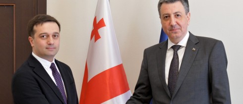 Meeting of Levan Ioseliani with the Ambassador of Azerbaijan