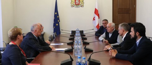 დიმიტრი ხუნდაძე ტუბერკულოზის კონტროლის მექანიზმებთან დაკავშირებით უცხოელ ექსპერტებს შეხვდა