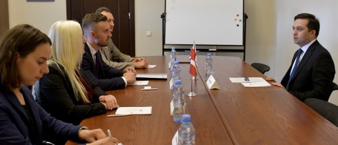 Meeting of Levan Ioseliani with the Parliamentary Delegation of Latvia
