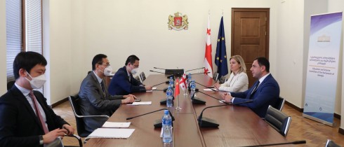 Meeting of Giorgi Amilakhvari with the Ambassador of China and the representatives of the Embassy