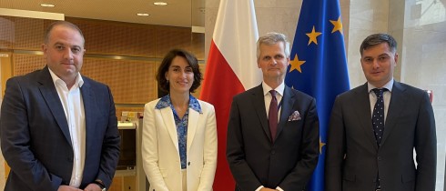 მაკა ბოჭორიშვილი და ირაკლი ჩიქოვანი სამუშაო ვიზიტით ბრიუსელში იმყოფებოდნენ