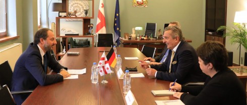 კულტურის კომიტეტის თავმჯდომარის პირველი მოადგილე ირაკლი მეზურნიშვილი გერმანიის საქსონია-ანჰალტის პარლამენტის პრეზიდენტს შეხვდა