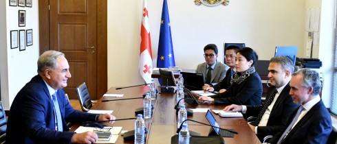 ირაკლი კოვზანაძე საერთაშორისო სავალუტო ფონდის მისიას შეხვდა