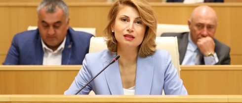 Parliament Approving Termination of Credentials of Tamar Taliashvili upon Her Being Appointed as Resident Representatives of Georgia to Council of Europe
