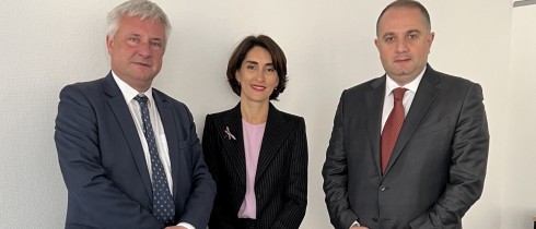 Working Meetings of Maka Botchorishvili and Irakli Chikovani at German Bundestag