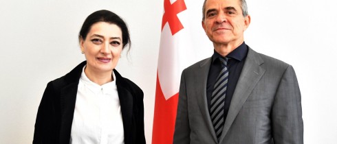 თამარ ჩარკვიანი ბულგარეთის ელჩს საქართველოში, ვესელინ ვალკანოვს შეხვდა