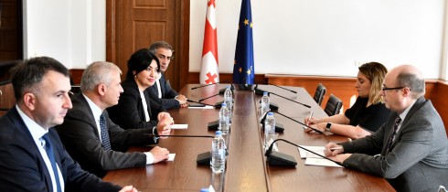 ირაკლი ქადაგიშვილი ბრიტანეთის საელჩოს პოლიტიკურ მრჩეველს შეხვდა