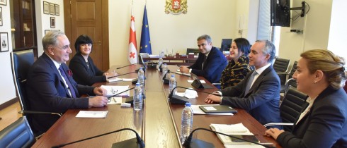 ირაკლი კოვზანაძე საერთაშორისო სავალუტო ფონდის მისიის ხელმძღვანელს შეხვდა