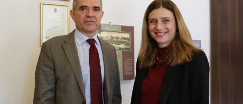 Meeting of Teona Akubardia with the Ambassador of Bulgaria