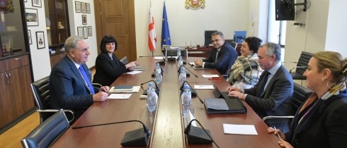 ირაკლი კოვზანაძე საერთაშორისო სავალუტო ფონდის მისიას შეხვდა