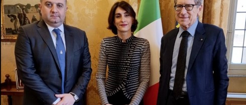 Bilateral Meetings of Maka Botchorishvili and Irakli Chikovani in Rome