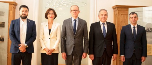 მაკა ბოჭორიშვილი და ლევან ქარუმიძე ლატვიის საგარეო საქმეთა სამინისტროს სახელმწიფო მდივანს შეხვდნენ