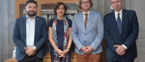 მაკა ბოჭორიშვილი და ლევან ქარუმიძე ესტონეთში აღმასრულებელი სტრუქტურების წარმომადგენლებს შეხვდნენ