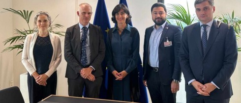 მაკა ბოჭორიშვილი და ლევან ქარუმიძე სამუშაო ვიზიტით ბრიუსელში იმყოფებიან