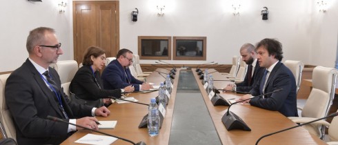 ირაკლი კობახიძე გაეროს საარჩევნო საჭიროებების შეფასების მისიის წევრებს შეხვდა