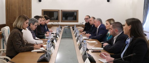 კახა კახიშვილი ევროპის საბჭოს ადგილობრივ და რეგიონულ ხელისუფლებათა კონგრესის გენერალურ მდივანს შეხვდა