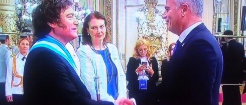 Irakli Kadagishvili attended the Inauguration of the newly elected President of Argentina, Javier Milei